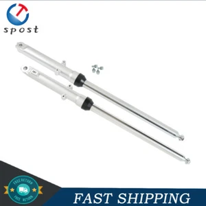 27" Front Fork Tubes Shocks Absorber For HONDA CG125 CT90 CT110 Motorcycle Trail - Picture 1 of 10