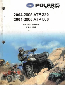 OEM Genuine Polaris Dealer/Owner's Service/Repair Manual 2004-2005 ATP 330/500 - Picture 1 of 2