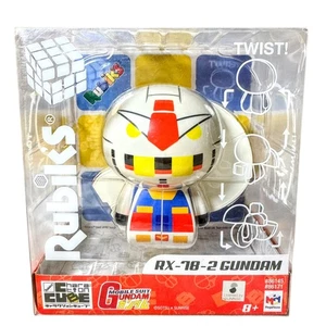 RARE Rubik's Charaction Cube RX-78-2 Gundam 3” Twistable Figure Puzzle Chibi - Picture 1 of 8