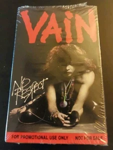 Vain: No Respect 1989 Island Records Cassette Sealed Promo Sampler Hair Metal - Picture 1 of 2