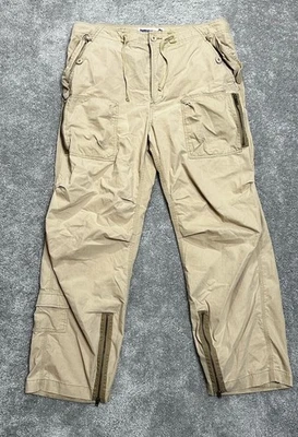 Vintage Hollister Men’s Cargo Pants Medium Paratrooper Y2K Grunge Wide Baggy  - Image 1 of 4