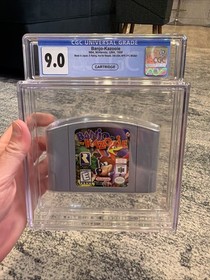 Banjo-Kazooie Not For Resale NFR Cartridge N64 CGC Graded 9.0 NOT PSA/WATA/VGA