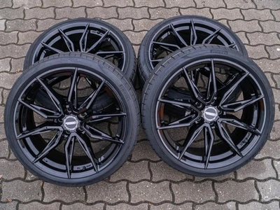 19 Zoll Winterräder RW02 für BMW 1er F7 M135i 225/40 R19 Felgen Schwarz - Bild 1 von 4