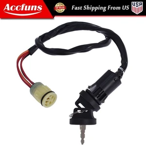 Llave interruptor encendido para Honda Rancher 350 TRX350 2000 2001 2002 2003 04 05 2006 - Imagen 1 de 11
