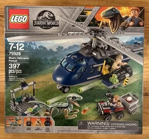 LEGO JURASSIC WORLD 75928 - BLUE'S HELICOPTER PURSUIT - SEALED!! BRAND NEW!! - Picture 1 of 2