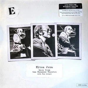 ELTON JOHN LIVE FROM THE RAINBOW THEATRE 1977 - 180-GRAM VINYL LP " NEW,SEALED " - Picture 1 of 2
