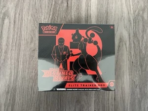 Pokemon Destined Rivals Elite Trainer Caja ETB Sellada EN MANO SE ENVÍA RÁPIDO - Imagen 1 de 2