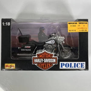 Harley-Davidson Florida Highway Patrol Aplicación de la Ley Serie 4 Maisto 1998 - Imagen 1 de 8