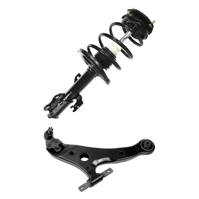 For Toyota Camry 04-06 Strut Assembly and Control Arm Kit Unity Front Passenger - Изображение 1 из 4
