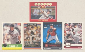 Roy Oswalt 5 Card Lot 2006-2009 Houston Astros - Picture 1 of 2