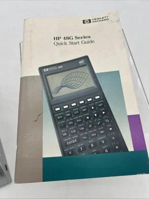 HP 48G серии краткое руководство Hewlett Packard - Изображение 1 из 4