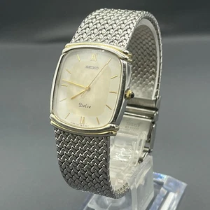 [Near Mint] Seiko Dolce 7741-5110 White Dial Women's Qz Watch 32mm #1732 - Picture 1 of 11