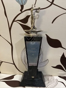 Art Deco Weidlich Brothers Golf Tournament Trophy 1960 Randolph AFB Medalist - Picture 1 of 15