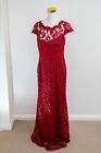Size M Women's "Montique" Gorgeous Lace Dress. Great Condition. Bargain Price.