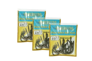 36 un. 4/0 ganchos de juego grande asistencia jigging-liveBait ganchos 4/0 - Imagen 1 de 6