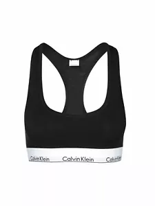 Calvin Klein Bralette Lift Modern Cotton BH Black Damen Unterwäsche Bustier XS - Bild 1 von 1