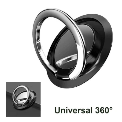 360° Finger Ring Holder Stand Grip Kickstand For Cell Phone Car Magnetic Mount - Image 1 of 4