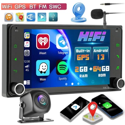 YUANTING Android 13 Apple Carplay Car Stereo For Toyota RAV4 Camry Tundra Radio GPS WiFi