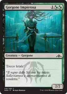MTG Magic GRN Guilds of Ravnica - 1x ITA EX 218 C Gorgone Impietosa - Picture 1 of 1