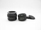 Canon Lens FD 50mm 1:1.8 Lens + Soligor C/D7 Macro Tele-Converter 2x C/FD