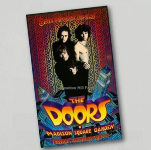 The Doors Fridge Magnet Retro 1969 New York Advert Rock Band Jim Morrison (13) - Foto 1 di 1