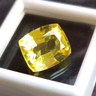 Certified Natural Yellow Sapphire 9.75 Ct. Cushion Shape Loose Gemstone Jm053