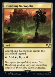 MTG - CRUMBLING NECROPOLIS - Warhammer 40K Commander (U) - Picture 1 of 1