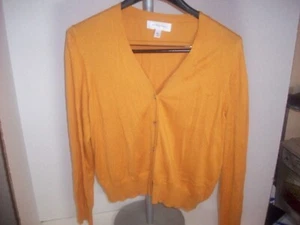 Ladies Yellow Button Front Sweater by Popsugar - Size XL - Excellent Condition - Picture 1 of 2