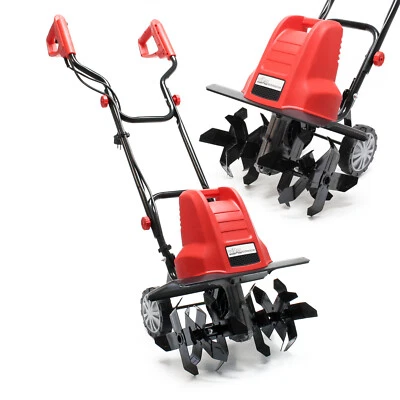 Elektro Gartenfräse 1500W 400U/min Gartenhacke Bodenfräse Kultivator Ackerfräse - Bild 1 von 4