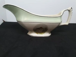 Woods Elfenbein Ware Soße Soße Sahnekännchen Keramik Fisch Design - Bild 1 von 5