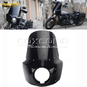 Carenado de faros estilo club con parabrisas de 15"" para Harley Dyna Wide Glide '06-17 - Imagen 1 de 12