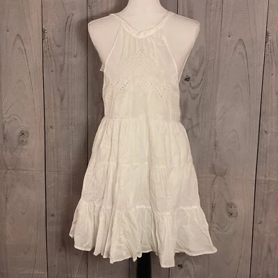 Urban Outfitters Sundress, Medium, Cotton, White, NWT, Tie Straps, Lined - Image 1 of 4
