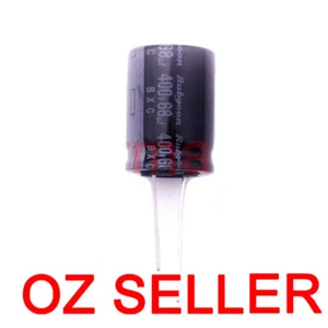 Capacitor 68uf 400V 105°C 18X25mm for TOSHIBA LCD Monitor Screen Repair Rubycon - Foto 1 di 3