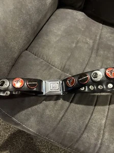 Little Earth NFL Beer Bottle Cap Belt Atlanta Falcons Adjustable NFL Belt - Picture 1 of 11
