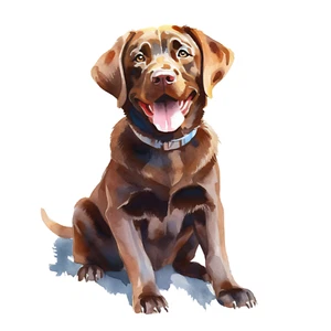 Autoaufkleber Sticker Labrador Aufkleber 9X9 cm - Picture 1 of 10