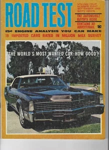 1968 Cadillac El Dorado, foreign cars owners survey, more in vintage Road Test - Imagen 1 de 2