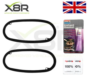 Jaguar Door Handle Seals Gaskets XK8 XKR XJ6 XJ8 XJ12 XJR X300 X308 x2 Seal NEW - Picture 1 of 12