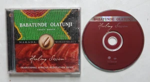 BABATUNDE OLATUNJI - HEALING SESSION -TRADITIONAL AFRICAN MEDITATION MUSIC CD - Picture 1 of 3