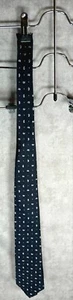 AMERICAN LIVING [ TEAR DROPS/BLACK ] men's tie 100% Silk Made in China - Picture 1 of 5