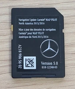 MERCEDES A2189065602 NORTH AMERICA NAVIGATON SD CARD GARMIN MAP PILOT 2015 2016 - Picture 1 of 1