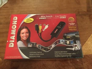 DIAMOND- ONE TOUCH VIDEO CAPTURE- VIDEO GAME CAPTURE- NEW- VC500- USB 2.0-  - Picture 1 of 5