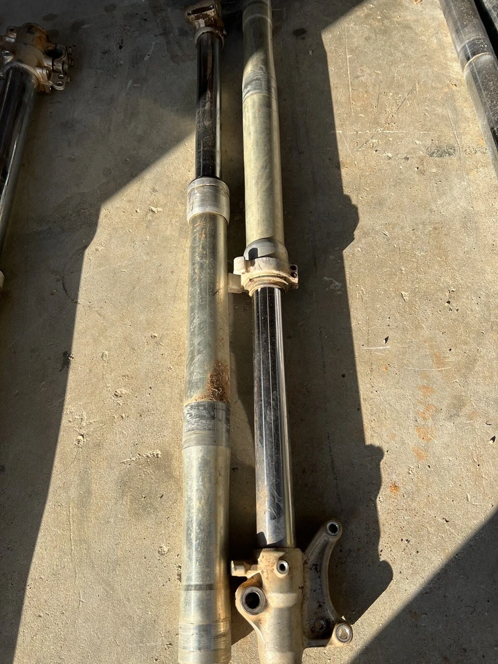 1997-2001 YAMAHA YZ80 FRONT FORKS SUSPENSION SHOCKS - Image 1 of 4