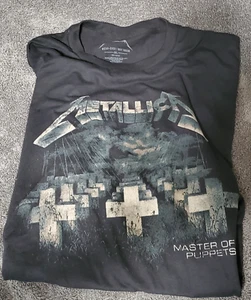 NEW METALLICA - OFFICIAL MASTER OF PUPPETS - 3X T-SHIRT - NEVER BEEN WORN/WASHED - Picture 1 of 10