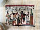 6 x Vintage Egyptian Paintings on Papyrus
