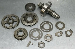 Nice OEM 1989 Yamaha XT600 XT 600 Primary Gear & Balancer Assembly OEM Used - Picture 1 of 7