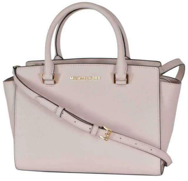 Michael Kors Selma Medium Top Zip Satchel Bag - Blossom