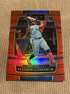 2022 Panini Select Vladimir Guerrero Jr. Red Prizm #184/199 Toronto Blue Jays