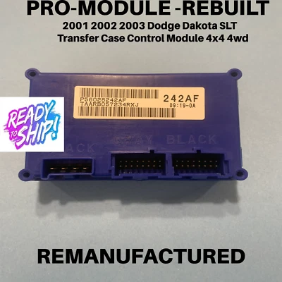56028242AF  2001 2002 2003 Dodge Dakota SLT Transfer Case Control Module TCCM - Изображение 1 из 2
