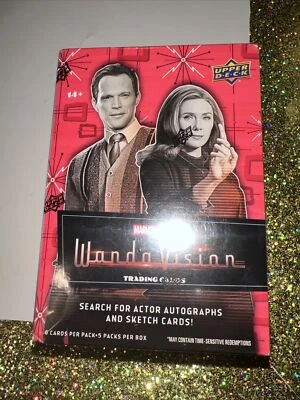 *NEW* 2022 Upper Deck Wonda Vision Marvel Studios Blaster Box Factory Sealed - Image 1 of 4