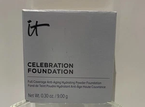 It Cosmetics Celebration Full Coverage Powder Foundation (TAN). BNIB. AUTHENTIC - Picture 1 of 6